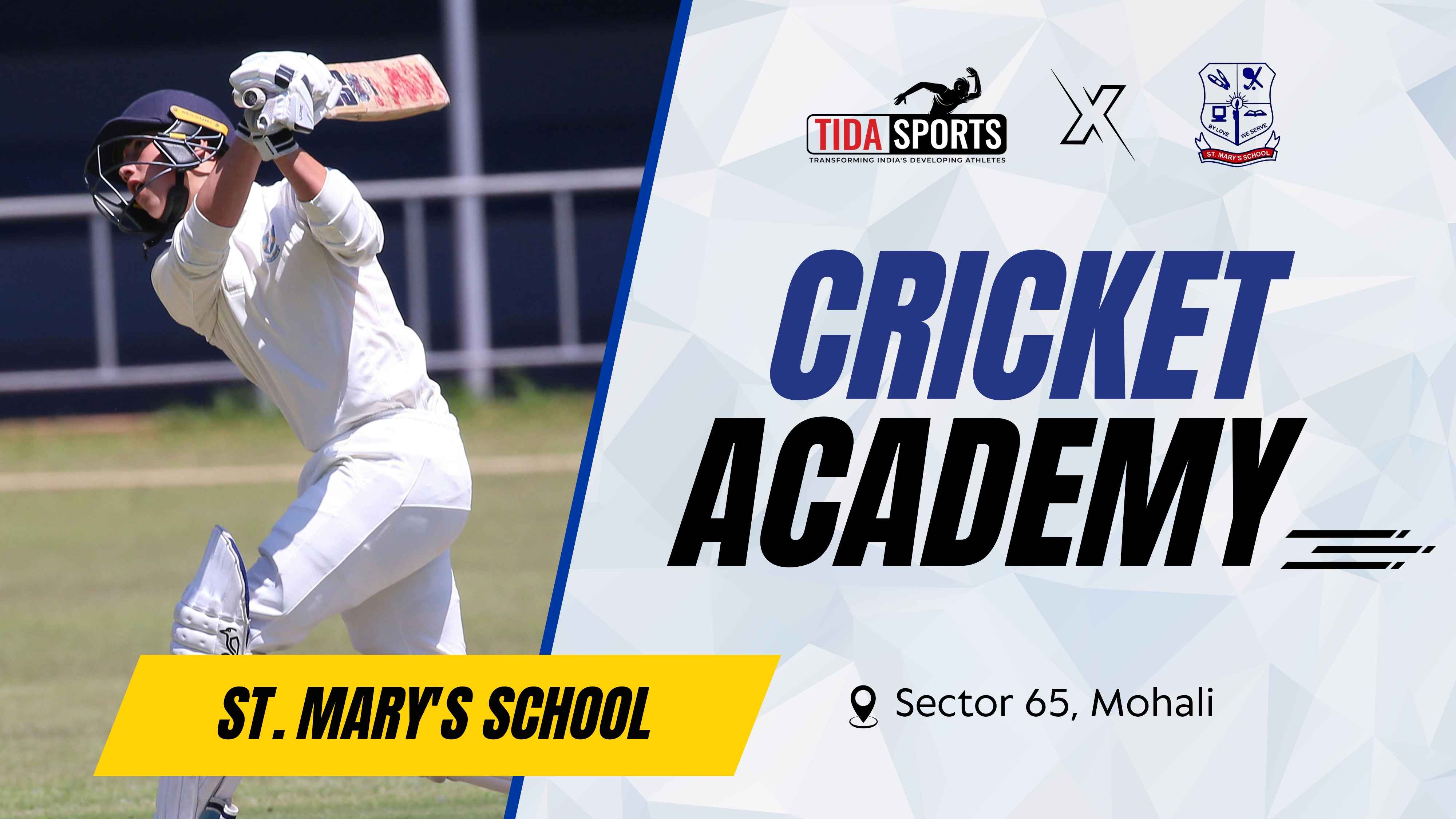 TIDA Cricket Academy, St Mary's School, Mohali