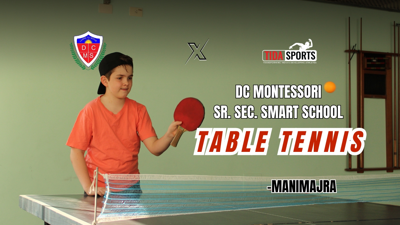 DC Montessori Table Tennis Academy, Manimajra