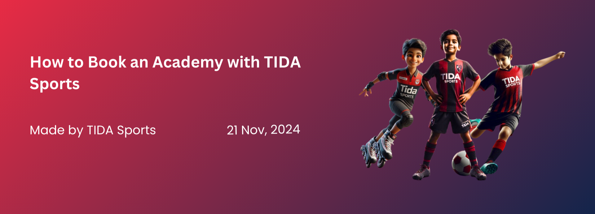 How to Book an Academy with TIDA Sports