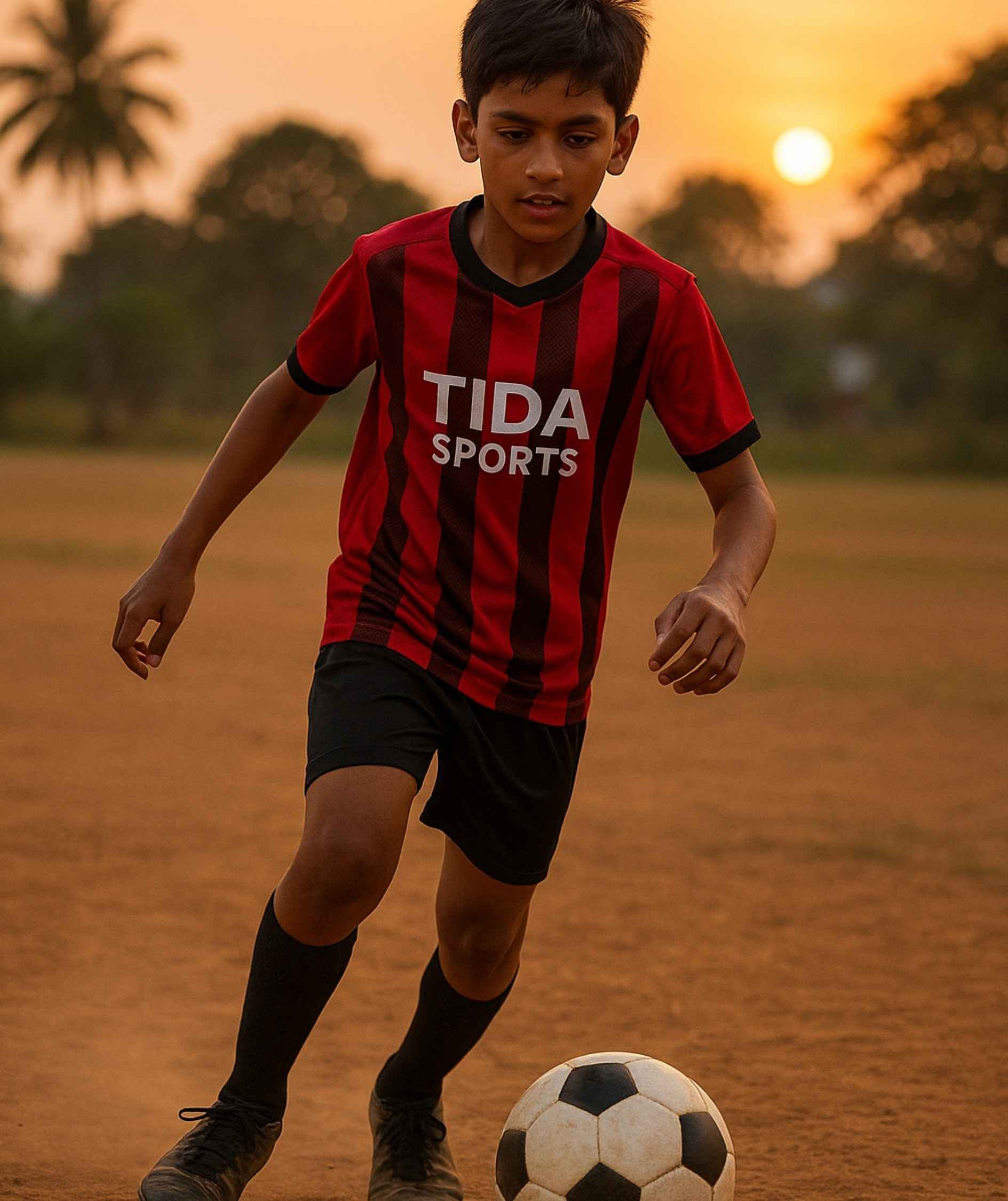 Football Training in Summer