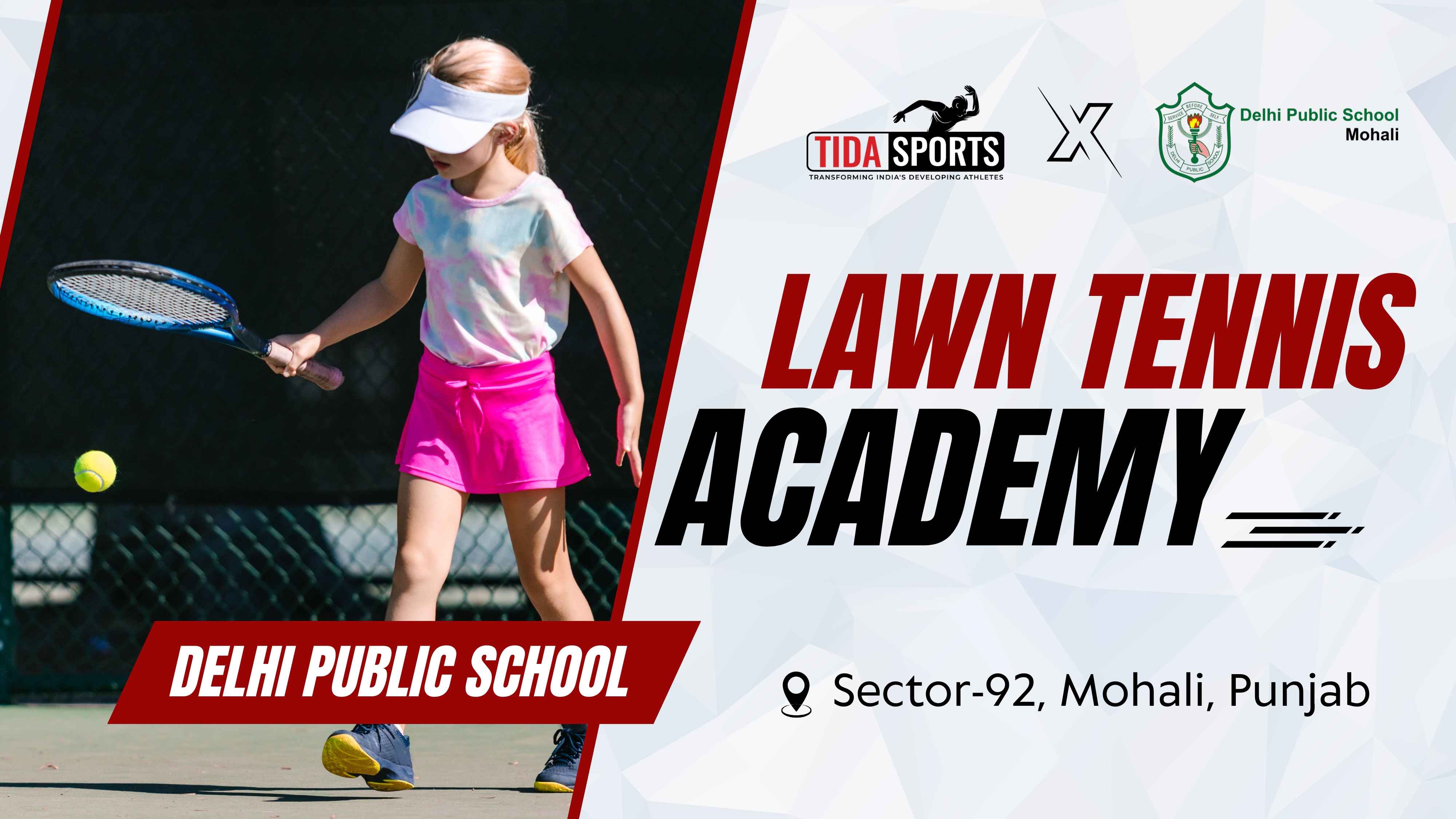 TIDA Lawn Tennis Academy, DPS, Sector 92, Mohali