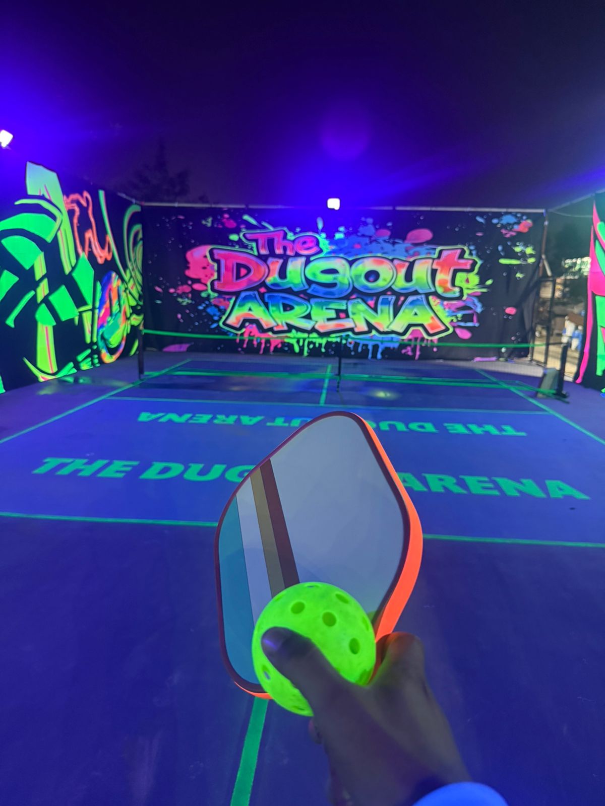 The Dugout Arena (Glow-in-the dark Pickleball)